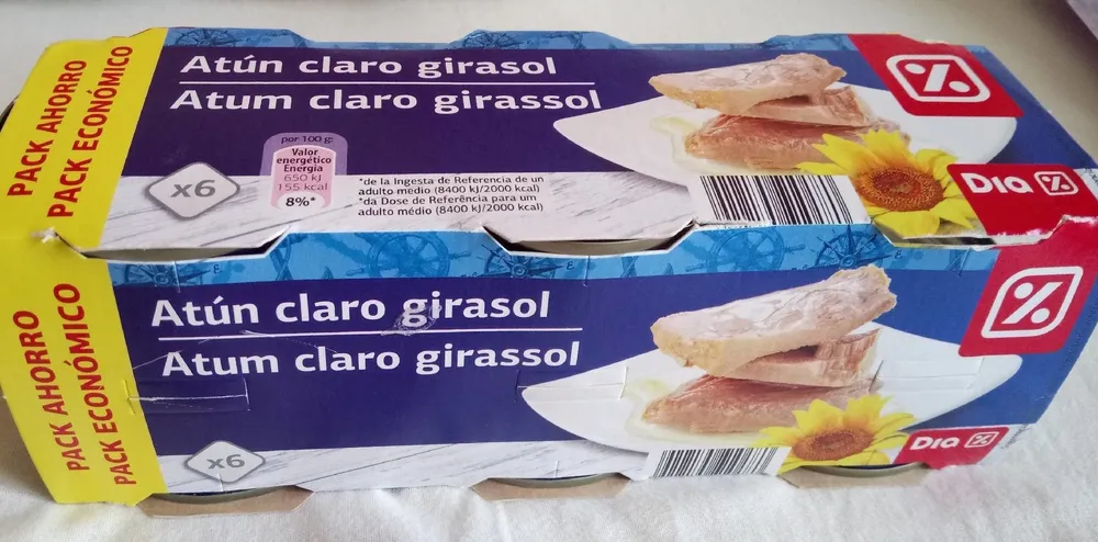 Atun claro girasol (thon albacore)