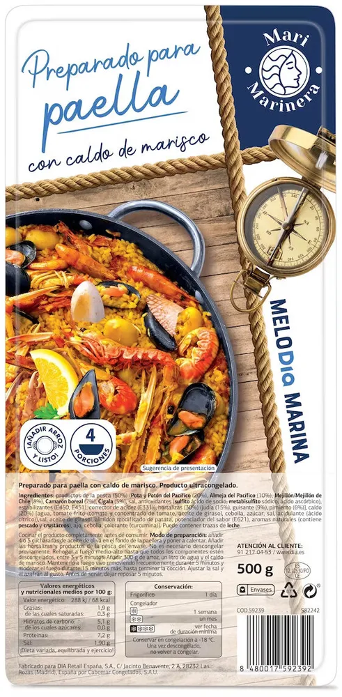 Preparado para paella