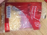 Emmental français râpé (29 % MG)