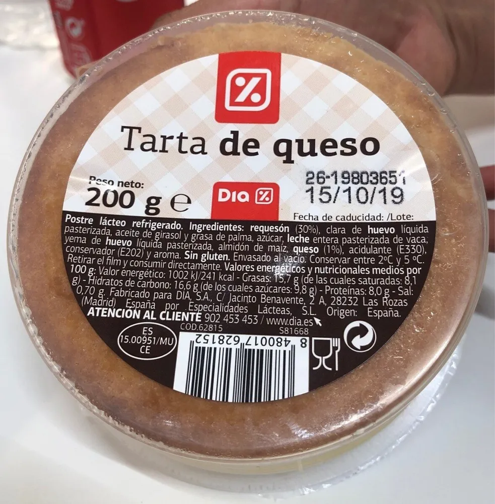 Tarta de queso