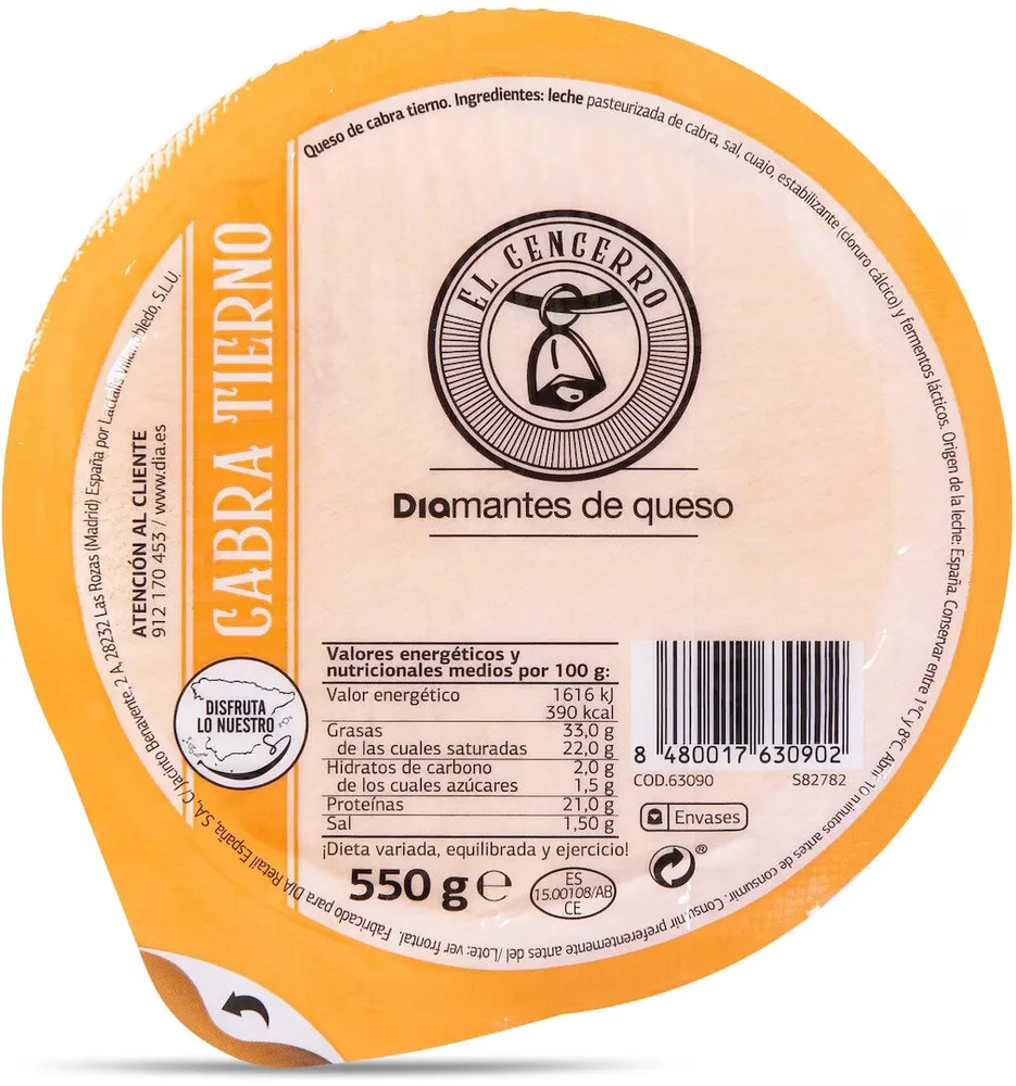Queso mini tierno cabra