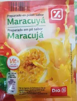 Preparado en pó sabor Maracujá
