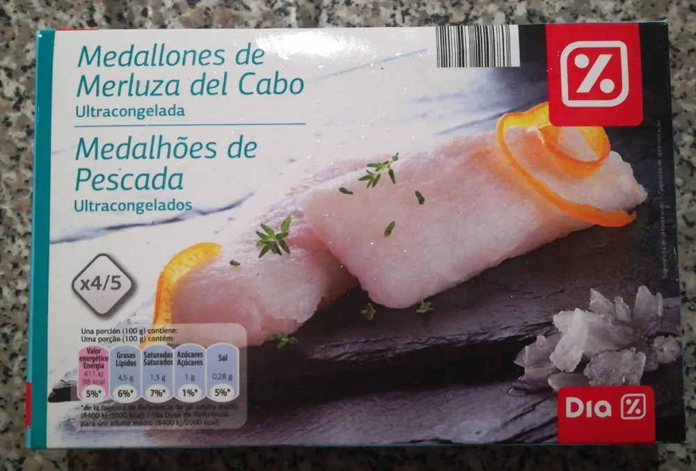 Medallones de Merluza del Cabo