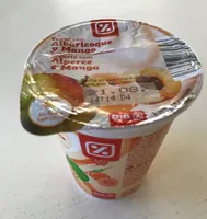 Yogur con albaricoque -mango envase 200 gr