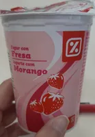 Yogur con fresas