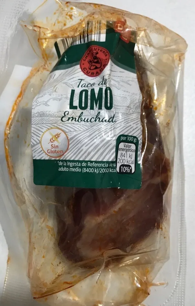 Taco de lomo embuchado