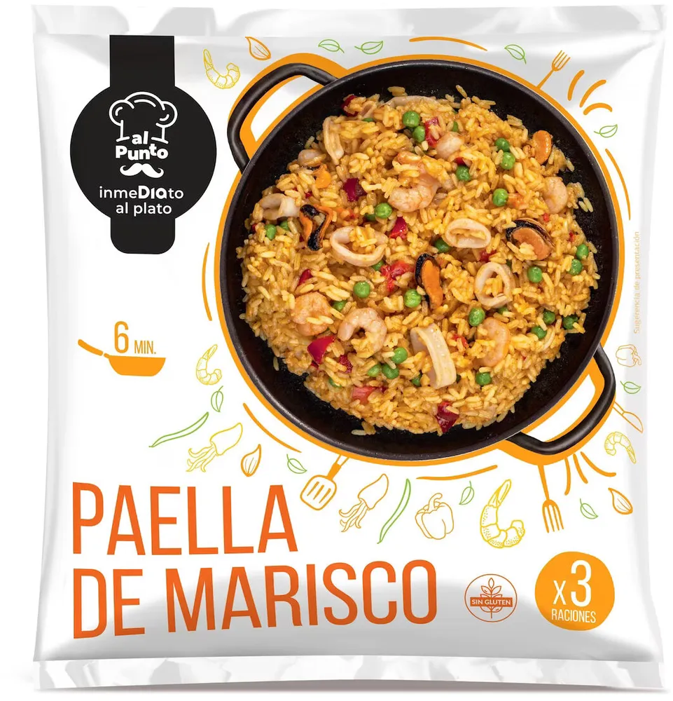 Paella de mariscos