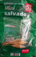 Mini cracker salvado