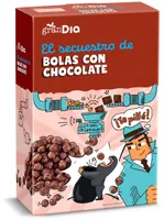 Bolas con chocolate