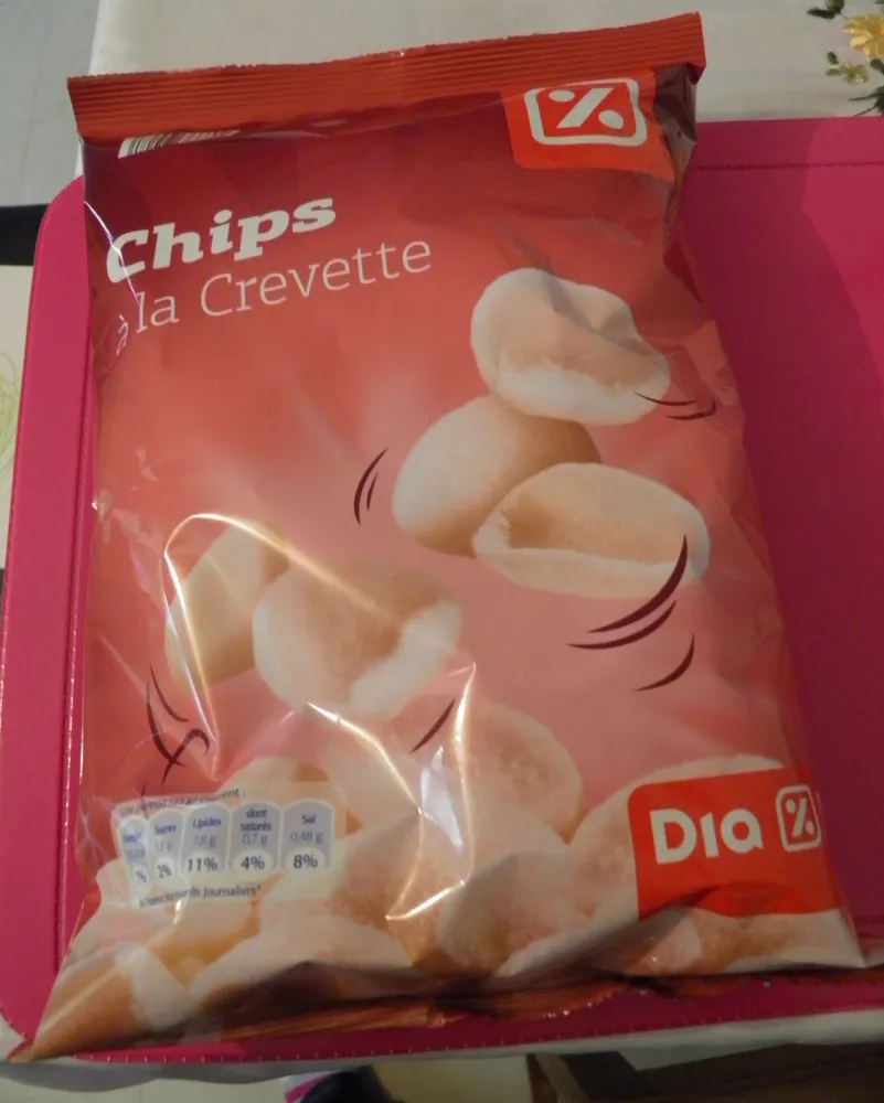Chips à la Crevette