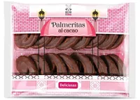 Palmeras de hojaldre al cacao