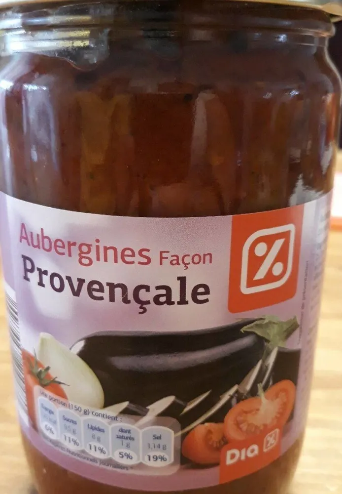 Aubergines façon provençale
