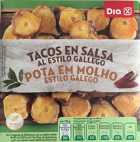 Tacos en salsa estilo gallego