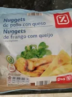 Nuggets de pollo con queso