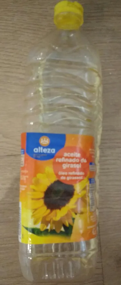 Aceite refinado de girasol