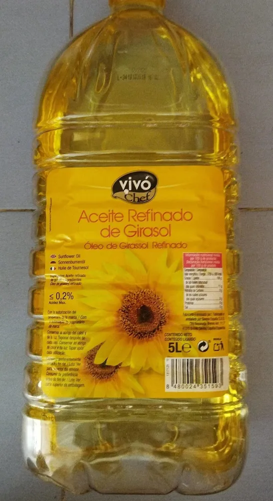 aceite refinado de girasol