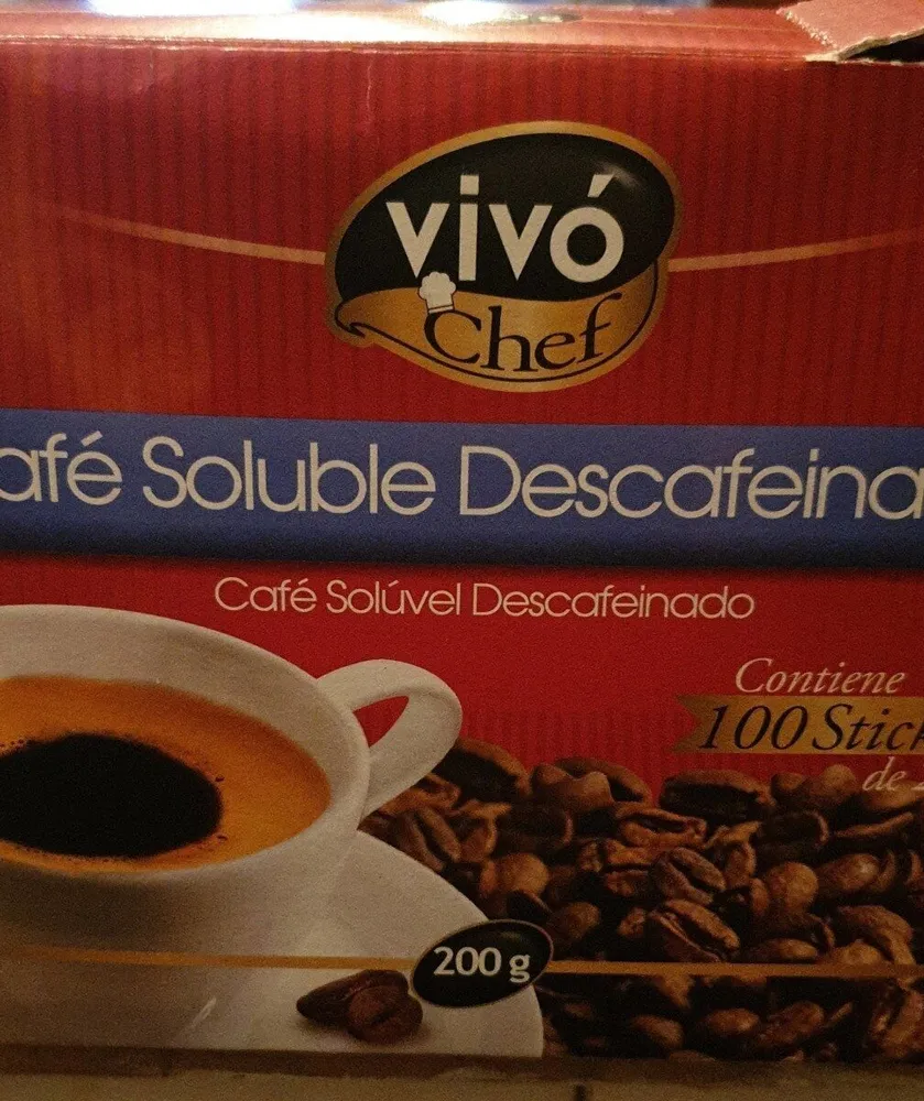 café soluble descafeinado