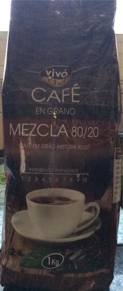 Cafe en grano vivó chef