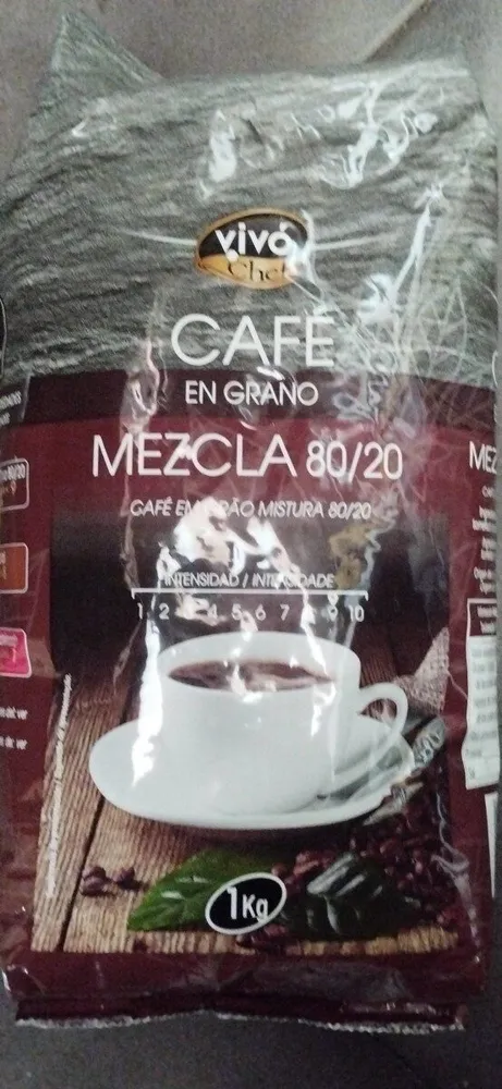 Café en Grano Mezcla 80/20