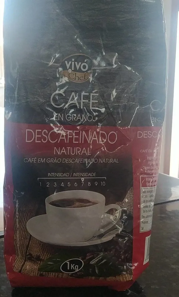 Descafeinado en grano