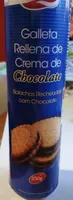 Galleta rellenas de chocolate