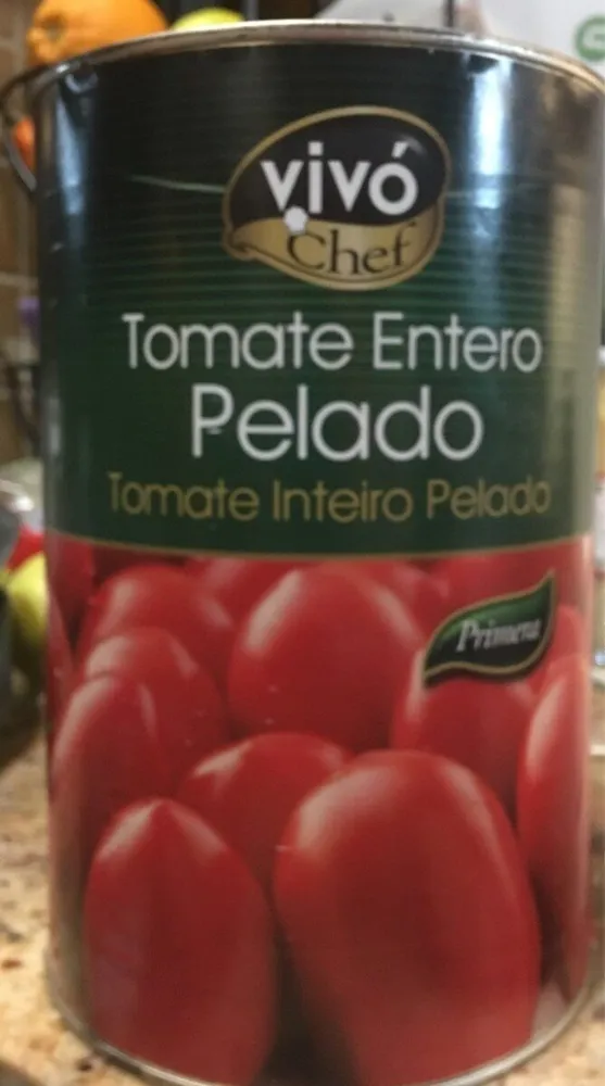 Tomate entero pelado primera