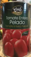 Tomate entero pelado primera