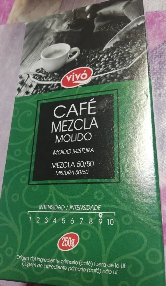 Cafe mezcla molido
