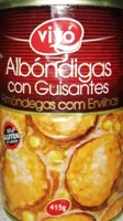 Albóndigas con guisantes