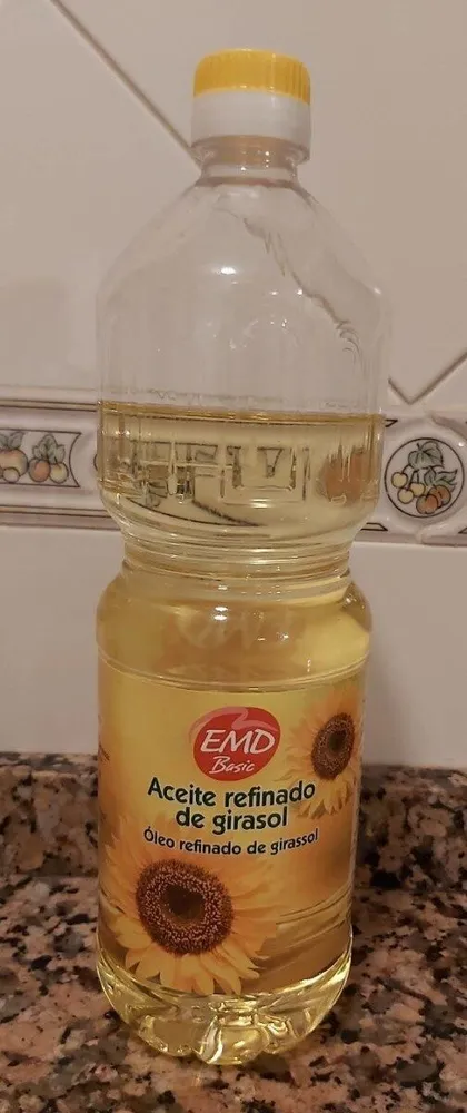 Aceite refinado de girasol
