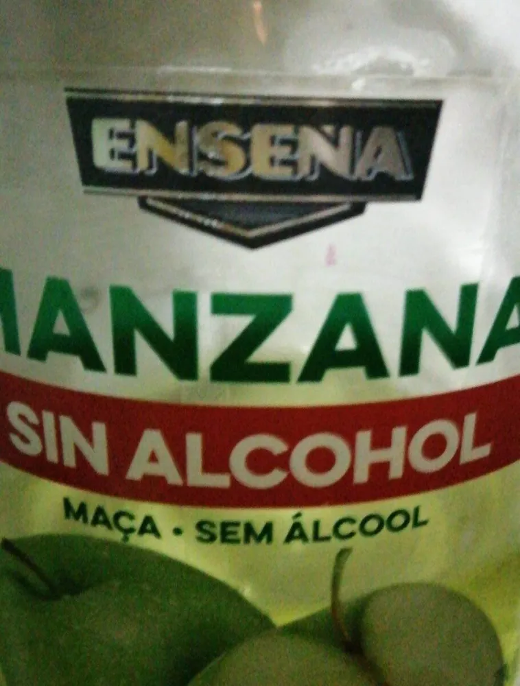 Licor de manzana sin alcohol