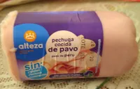 Pechuga cocida de pavo