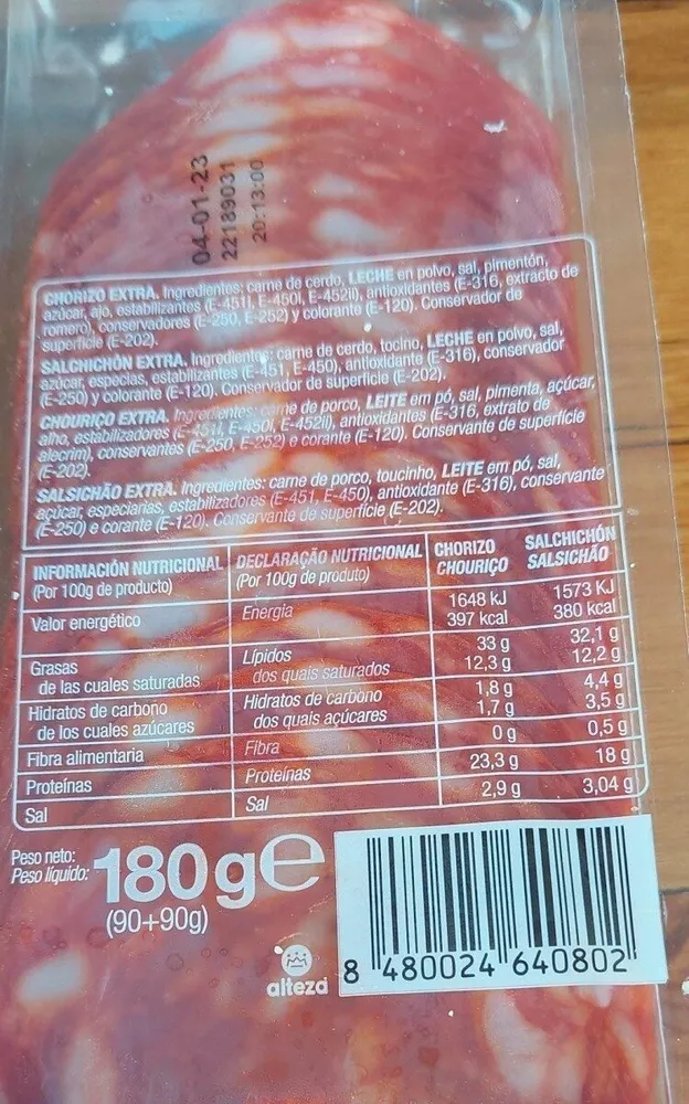 Chorizo extra