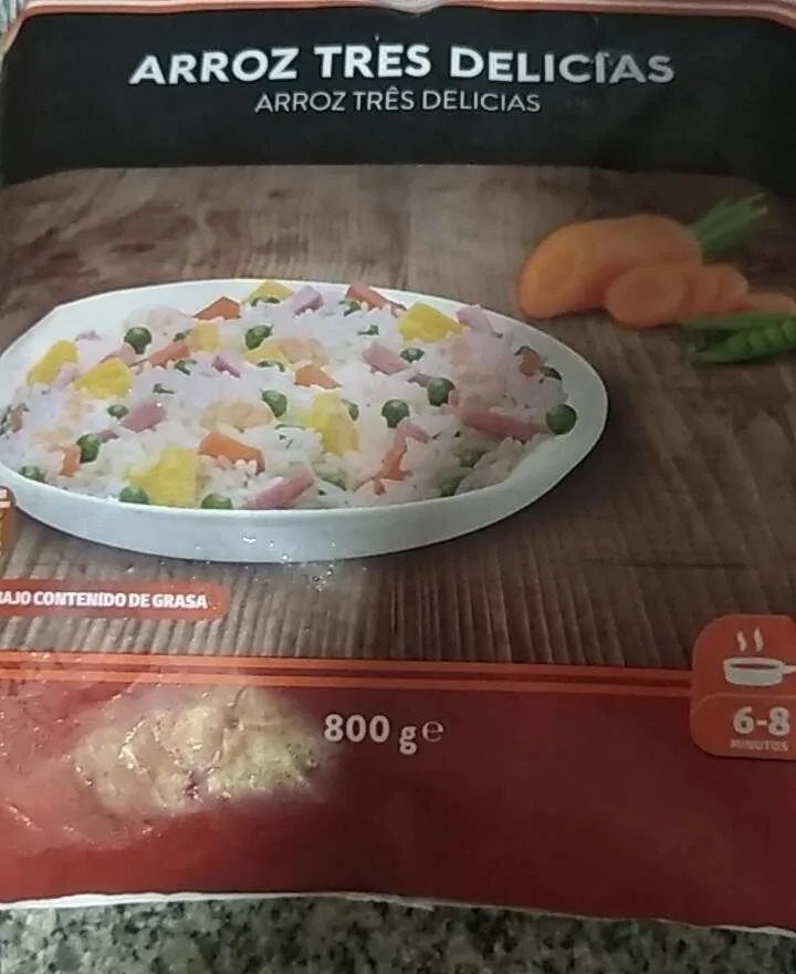 Arroz tres delicias