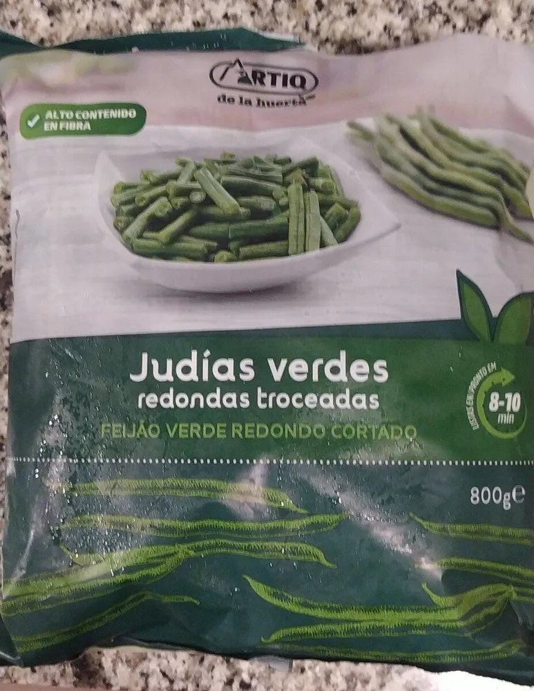 Judias verdes redondas
