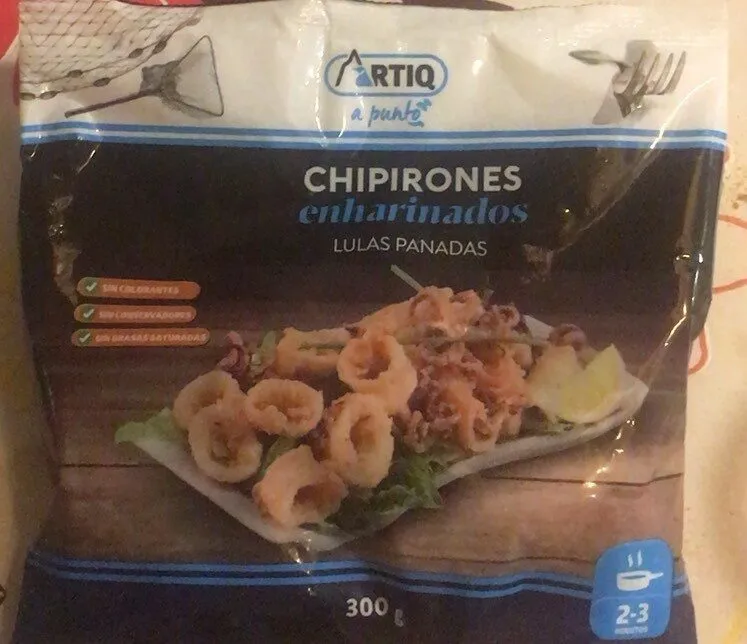 Chipirones enharinados