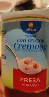 Yogur con trozos cremoso