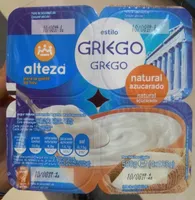 Yogurt griego azucarado
