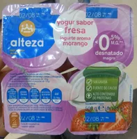 Yogur sabor fresa