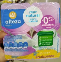 Yogur natural edulcorado