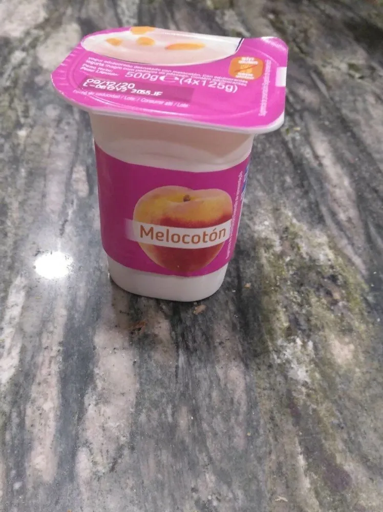 Yogur melocotón