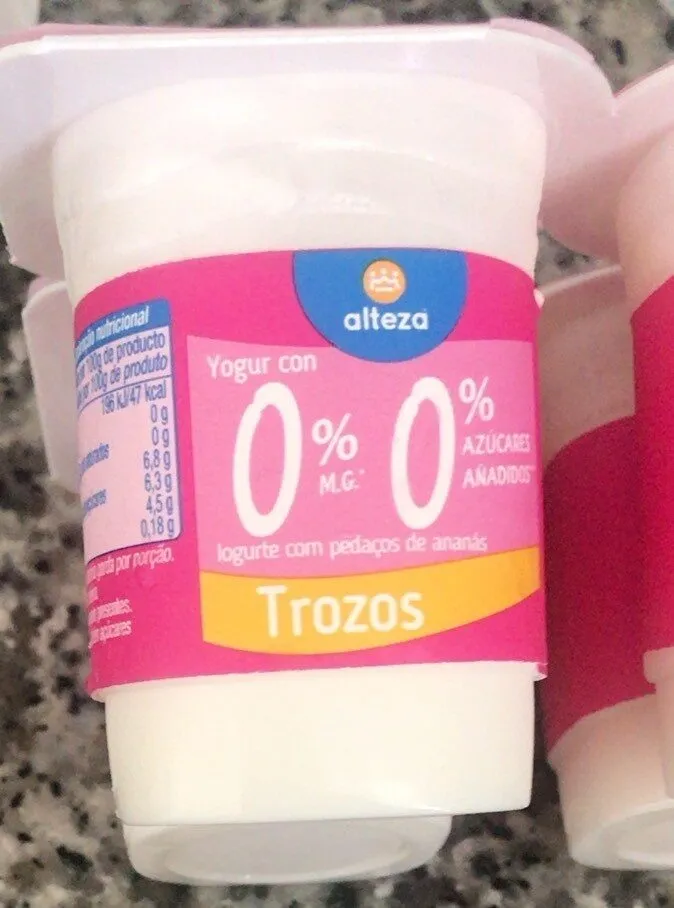 Yogurt desnatado