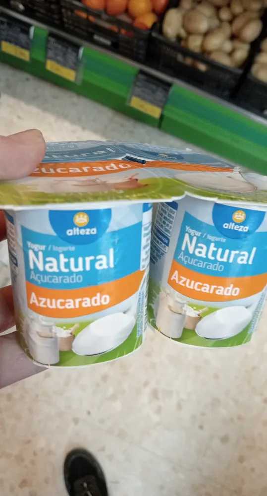 Yogur Natural Azucarado