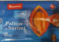 Palitos de surimi