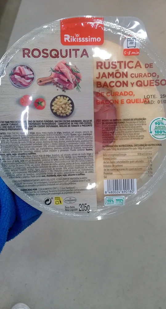 Rosquita rustica serrana