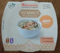 Hummus de garbanzos clásico