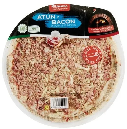 Pizza Atun y bacón