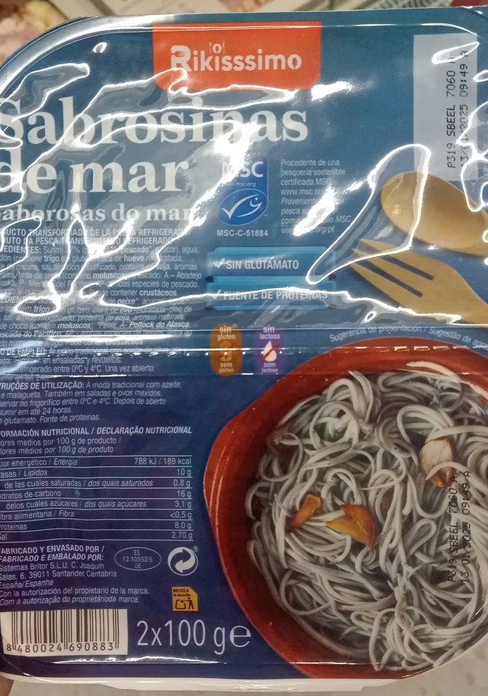 Sabrosipas de mar