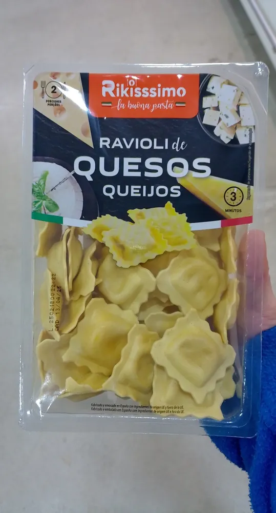 ravioli de queso