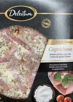 Pizza fresca caprichosa